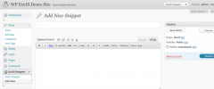 WP ExtJS screenshot 3