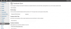 WP-Facebook-Importer screenshot 1