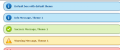 WP Fancy Message Box screenshot 1