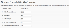 WP Featured Content Slider screenshot 2