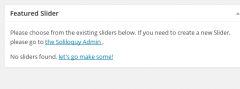 WP Featured Soliloquy Sliders screenshot 1