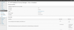 WP Feedback & Survey Manager screenshot 5