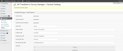 WP Feedback & Survey Manager screenshot 7