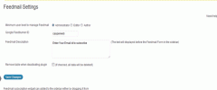 WP-Feedmail screenshot 1