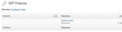 WP Finance screenshot 1