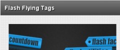 Wordpress Flash Tag Cloud screenshot 1