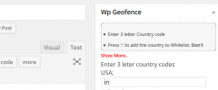 WP Geofence screenshot 1