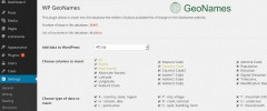 WP GeoNames screenshot 1