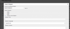 WP-Gistpen screenshot 1