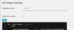WP-Gistpen screenshot 4