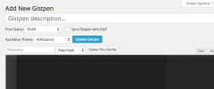 WP-Gistpen screenshot 6