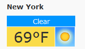 WP Google Weather screenshot 2