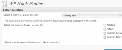 WP Hook Finder screenshot 1