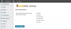 WP HootSuite Dashboard screenshot 2
