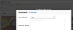 Wordpress Image Hover Lite screenshot 2