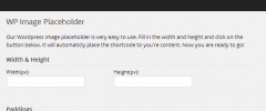 WP Image Placeholder screenshot 1