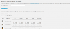 WordPress Image shrinker screenshot 1