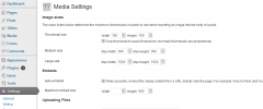 WP Image Size Limit screenshot 1
