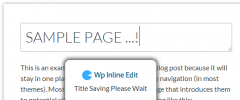 WP Inline Edit screenshot 3