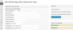 WP-ISPConfig screenshot 1