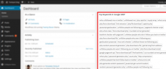 WP Keywords Report screenshot 1
