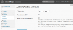 WP-LatestPhotos screenshot 2