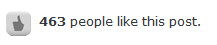 WP likes screenshot 1