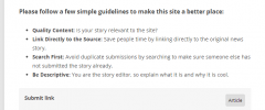 WP link or article sharing screenshot 1