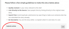 WP link or article sharing screenshot 2