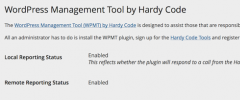 WordPress Management Tool by Hardy Code screenshot 1