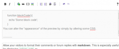 WP-Markdown screenshot 1