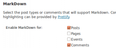WP-Markdown screenshot 2