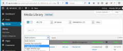 WP Media Category Management screenshot 5