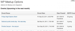 WP Meetup screenshot 1