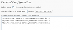 WP Minify Fix screenshot 1