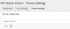WP Mobile Edition screenshot 2