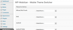 WP-Mobilizer screenshot 2