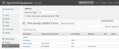 WP-MUI - Mass User Input - Add and Export WP Users Quickly screenshot 2
