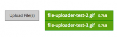 WP Multi File Uploader screenshot 1