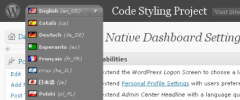 WP Native Dashboard screenshot 1
