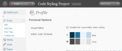WP Native Dashboard screenshot 2