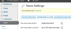 WP News Bulletin screenshot 3
