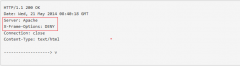 WP noFrame/noClickjacking screenshot 1