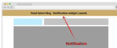 WP Notification Bar screenshot 2