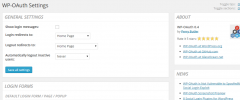 WP-OAuth screenshot 1