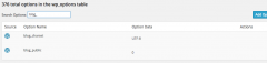 WP Options Editor screenshot 1