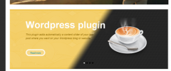 WP Parallax Content Slider screenshot 1
