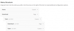 WP-Parsi navigation trees screenshot 1