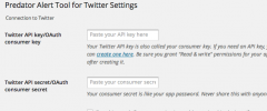WP-PAT-Twitter Facilitator Plugin screenshot 1