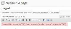 WP Paypal Shortcodes screenshot 2